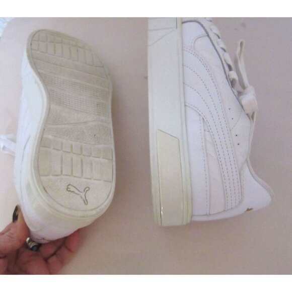 Puma Cali Star White Sneakers or Trainers Size 8M - Picture 5 of 6
